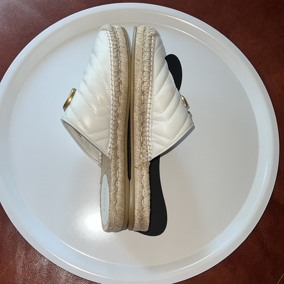 Authentic Gucci Marmont Double G Espadrilles Size us 9 / 40 euro - Picture 8 of 8